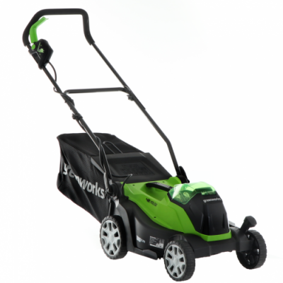 GREENWORKS RASAERBA A SPINTA 36 CM G48LM36K2 CON BATTERIA