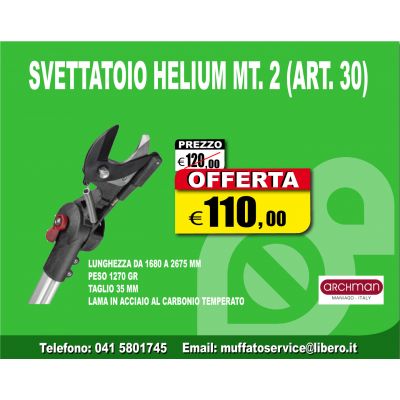 ARCHMAN SVETTATOIO HELIUM 334 (ARTICOLO 30)